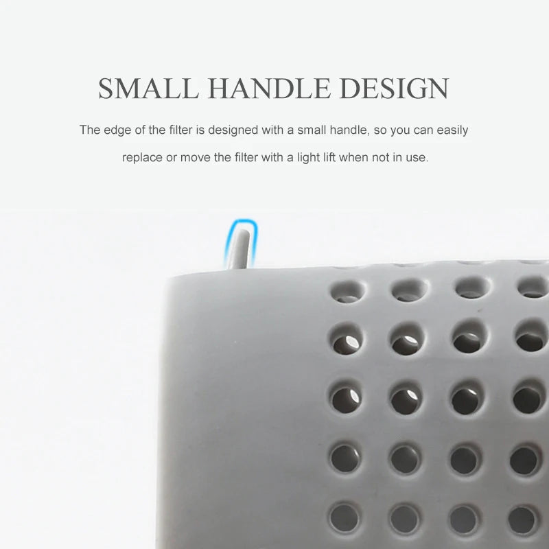 Sink Strainer Shower Drain Plug Hair Catcher Bathtub Shower Kitchen Sink Sewer Hair Filter Screen Silicone Bathroom Accessories