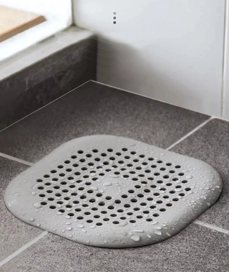 Sink Strainer Shower Drain Plug Hair Catcher Bathtub Shower Kitchen Sink Sewer Hair Filter Screen Silicone Bathroom Accessories